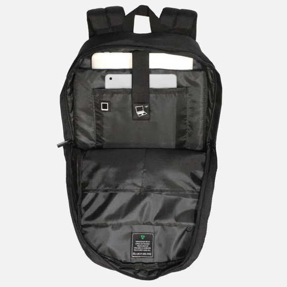 Acehigh 'Canyon' 15 Inch Laptop/Tablet Compartment Multi-Zipper HP Logo Backpack - Picture 12 of 12